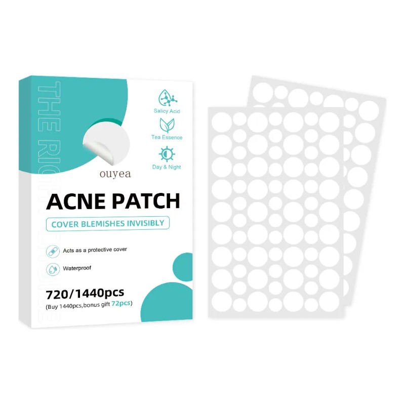 Parches Acné Hidrocoloide 720pcs Absorbe Grasa