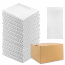 Upgraded 15-inch Heavy Duty Trash Compactor Bags, Compatible with Kenmore Compactor, Fits Kenmore and Other 15-inch Rectangular Drawer Compactors, pack of 60 Bags, White Plastic Trash Compactor Bags