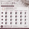 Liberte555 Nail Tips False Nail Black Gradient Medium Long Handmade