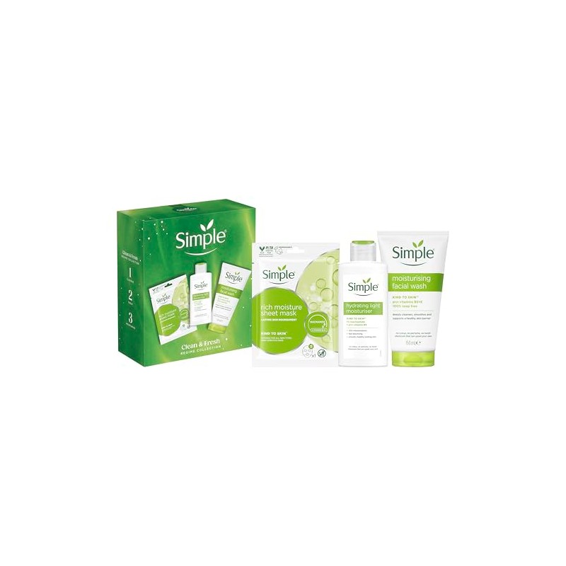 Simple Healthy Skin Regime Collection Gift Set