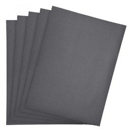 sourcing map 600 Grits Sanding Sheets 9-inch x 11-inch Wet Dry Silicon Carbide Sandpaper for Wood Furniture Metal Polishing 5pcs