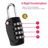 ZHEGE Suitcase Locks, Travel Lock for Luggage, TSA Approved Luggage