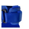 Monkey Power Straps con Callera de Piel Azules, Gym Crossfit