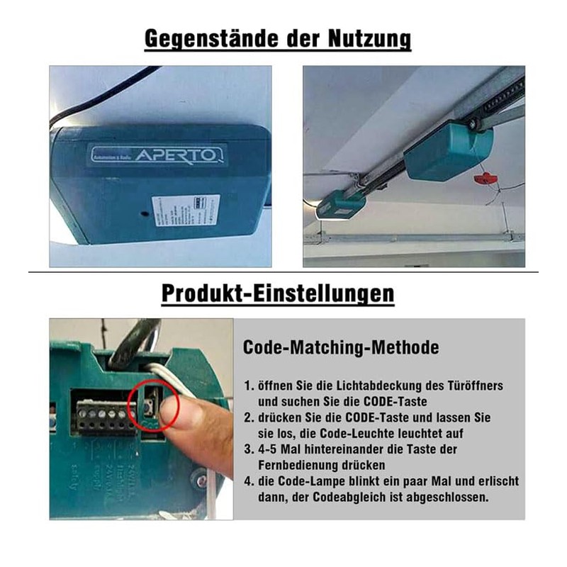 868 MHz Handheld Transmitter for Sommer 4020 TX03-868-4, 4020V000, 4025V000,