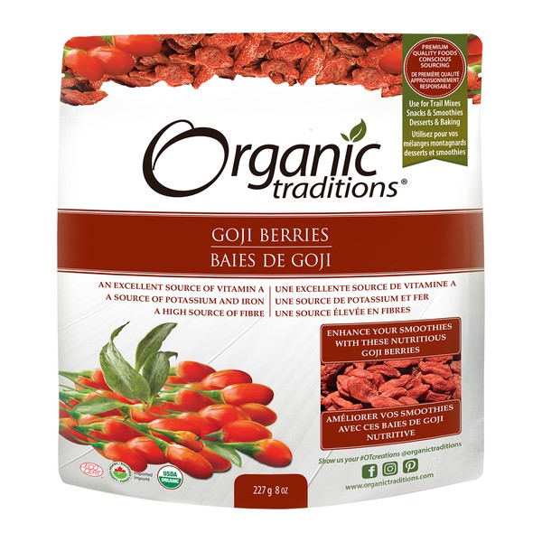Organic Traditions Organic Goji Berries 227g