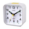Tinload Small Battery Operated Analog Travel Alarm Clock Silent Non