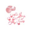 100 Anillos Rosa Con Sin Division Chico Mediano Grande S1