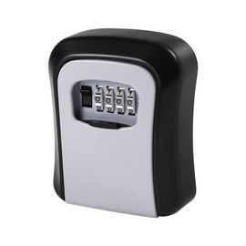 ARKEROO Key Safe Wall Mounted-Keysafe Outside Police Approved-Key Lock Box-Key Box Outdoor Indoor to Share-Lockbox-Outdoor Key Safe (846)