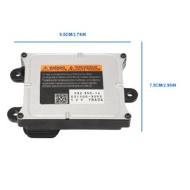 Kit de balasto de faros HID de xenón para SRX 22785848 2010-2016 con arnés de control de encendido y conector 25906888 22785848 93235016 SRX Xenon HID módulo de montaje de balasto para faros