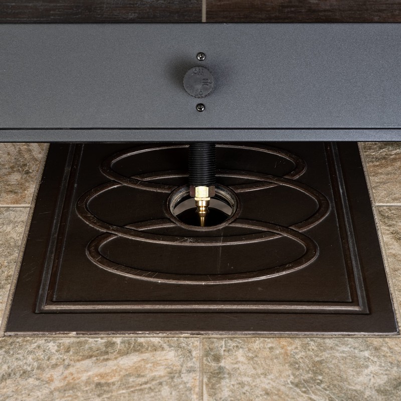 Bond Manufacturing 50857N Lara TableFire Firebowl, Black