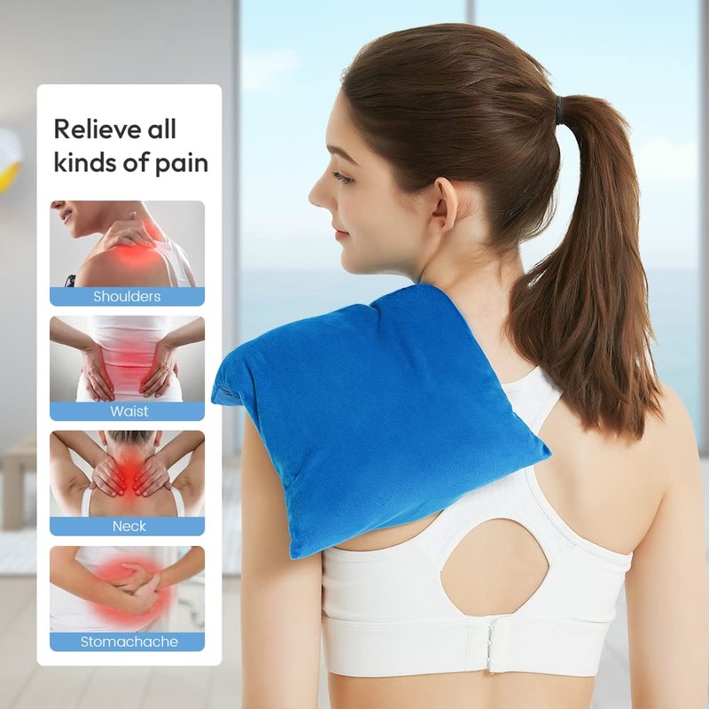 Heating Pad Microwavable with Washable Cover, 8 x 12 Multipurpose