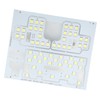 Car Interior Reading Light 48SMD 12V 50000H White LED Ceiling