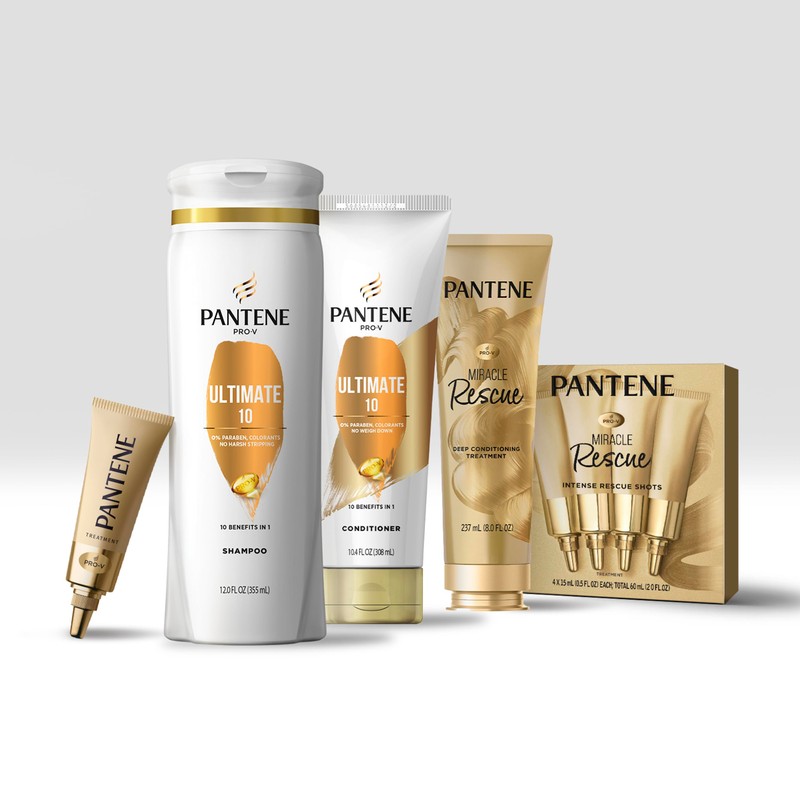 PANTENE PRO-V Ultimate 10 Shampoo, 12oz/355mL