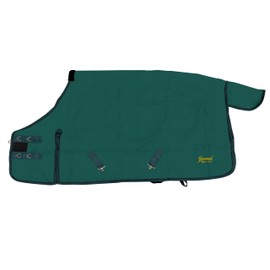 Grewal Equestrian Horse Turnout Blanket, 100g Fill, 1200D Ripstop. for Rain & Chilly Weather. (Grey, 69")