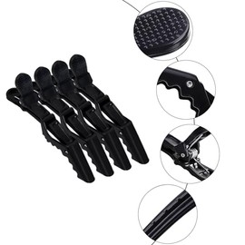 24Pcs Pinzas de Pelo de Cocodrilo, Pinzas para El Cabello para Mujeres, Pinzas de Cocodrilo, Peluquería Pinzas de Pelo para Peinar, para Todo Tipo de Cabello