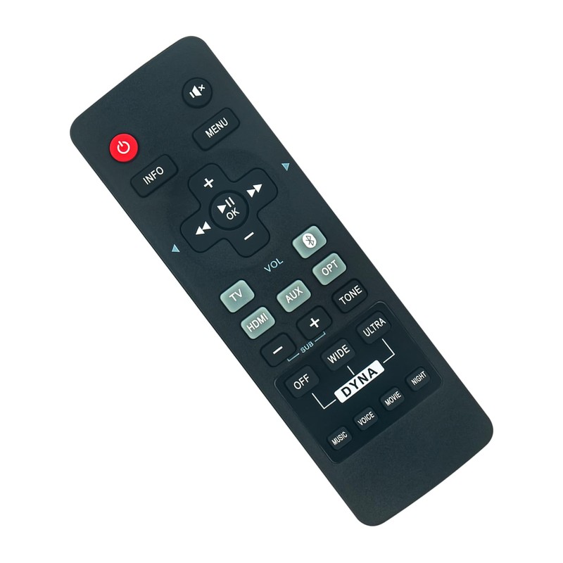 DS1RC VINABTY-fit Replacement Remote Control for Teufel Cinebar Duett RC