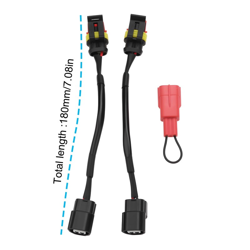YINETTECH 3Pcs Fog Light Adaptor Harness and SCS Coding Plug