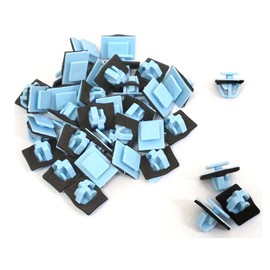 100pcs Wheel Arch Trim Clips Door Trim and Side Moulding Fastener 877561F000 Compatible with Hyundai Santa Fe Tucson Kia Soul Sportage Etc Blue