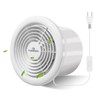 YUDEBAO 6 Inch Quiet Bathroom Exhaust Fan 110 CFM, Wall