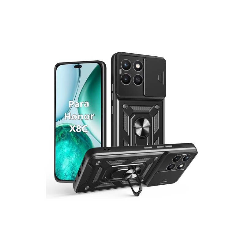Funda para Honor X8C 4G Case Uso Rudo Protector Cámara