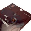 West Ham Shirt Shaped Metal Sign