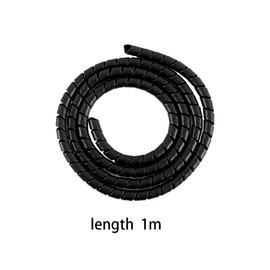 Pokinge 3pcs Winding Cable Wire Protector Cover Tube, 1M/39.37IN Line Organizer Protection Spiral Wrap Winding Cable Wire Protector Cover for M365/PRO Electric Scooters