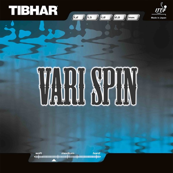 Tibhar Vari Spin, 1.8mm Options, Red