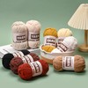 Plush Chenille Chunky Crochet Yarn - Baby Yarn for Crocheting