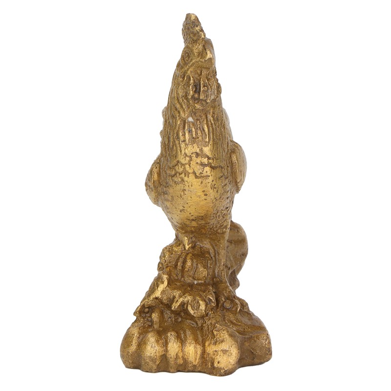 Rooster Statue Brass Chinese Home Handicraft Ornaments Rooster Sculpture Figurine