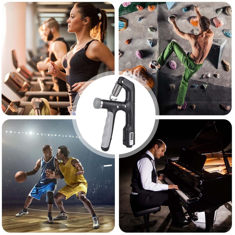 Hand Trainer Forearm Trainer: Finger Trainer with Counting Function 10-100