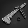 DURATECH 18-inch Heavy Duty Aluminum Straight Pipe Wrench, Adjustable Plumbing