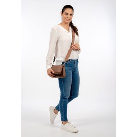 Tamaris Umhängetasche Jody 31980 Damen Handtaschen Ornament cappuccino 211