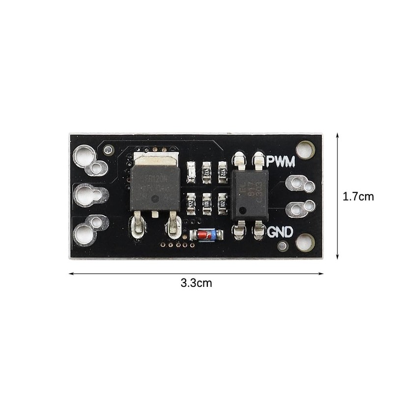DollaTek 5pcs FR120N MOS MOS MOSFET Control Module Field Effect
