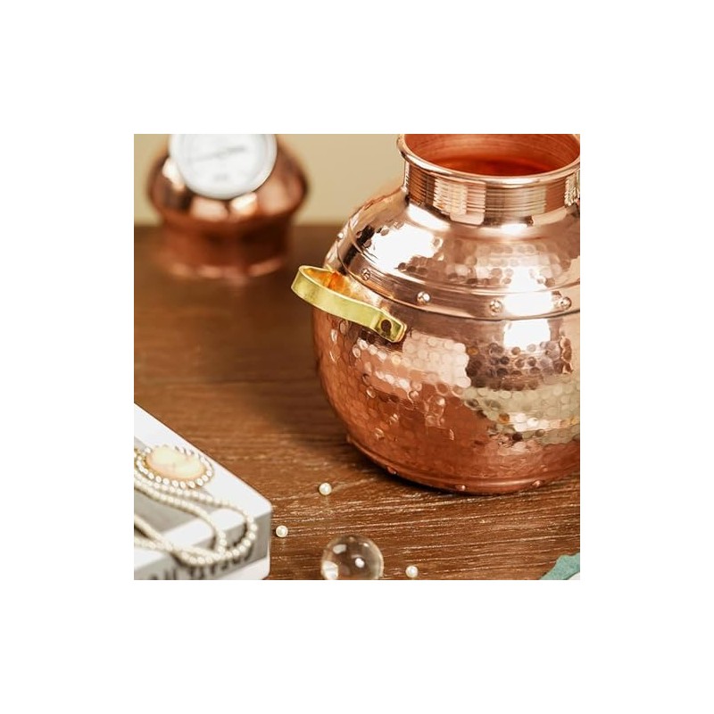 Pure Copper Alembic Still Kit para aceites esenciales e hidrosol