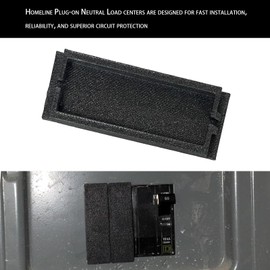 8PCS Breaker Cover Plate Compatible with Schneider Electric HOMFPCP Homeline Series Breaker Panel Cover for Load Centers, 1Inch Circuit Breaker Blanks