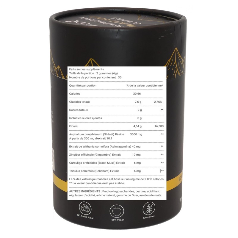 Set of 3 Altai Shilajit Resin Highly Concentrated | 3