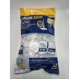 QEP LASH Tile Leveling System Project Pack, 1/16"/ 1.5mm - 100 pack.