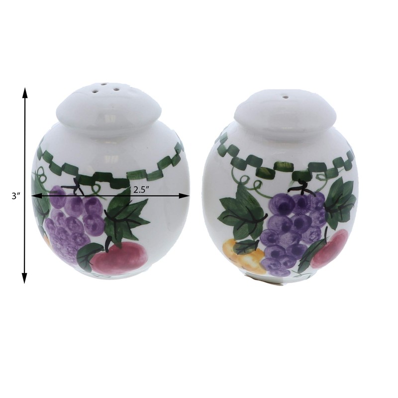 Harvest Time Salt and Pepper Shaker Set