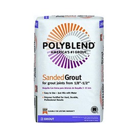 Custom Building Products Polyblend Sanded Tile Grout 25 LB Bag (Walnut 541)
