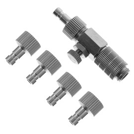 Operitacx 1 Satz Airbrush-schnellkupplung Kompressorschlauch Adapter Für Airbrushschlauch Passender Stecker Für Luftkompressor Umrüstadapter Für Airbrush-Kompressor Airbrush- Metall