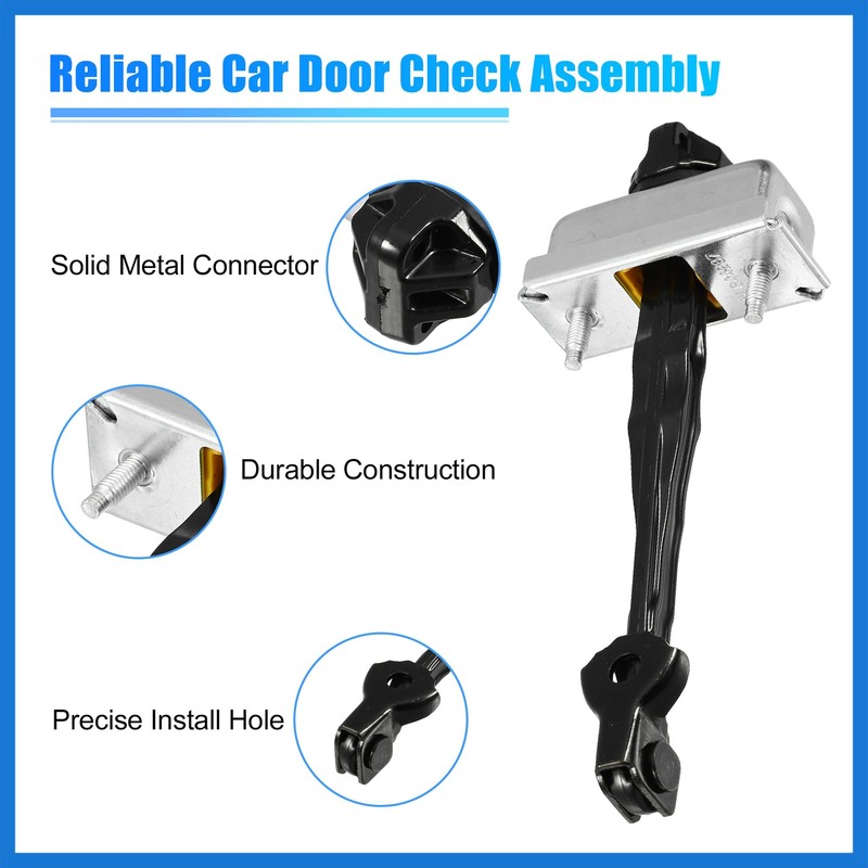 VekAuto Rear Left Right Door Hinge Check Arm Stop Strap