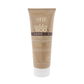 Om SHE Aromatherapy Golden Body Gradual Tan - Light to Medium