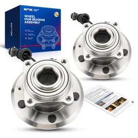 KAX 512358 2PCS Rear Wheel Hub Bearing Compatible with 2007-2009 Equinox, 2012-2015 Captiva Sport, 2008-2010 Vue, 2007-2009 Torrent, 2007-2009 XL-7,5 Lugs W/ABS
