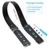 RIITOP M.2 NVMe Extension Cable, NVMe Extender for Both M