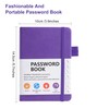 TECDW A6 Password Book Size 5.7 * 3.9 inches,Password Book