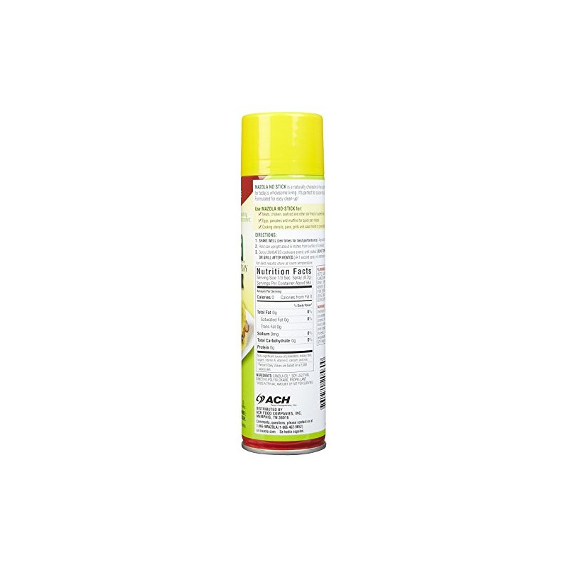 Mazola Canola Sunflower Spray No-Stick - 5 oz - 2