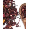 Sweet Sahel Hibiscus Flowers 500g Resealable Bag – 100% Natural