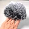 Bestshoot Microphone Windscreen Shield, Professional Microphone Furry, Windscreen Muff Wind