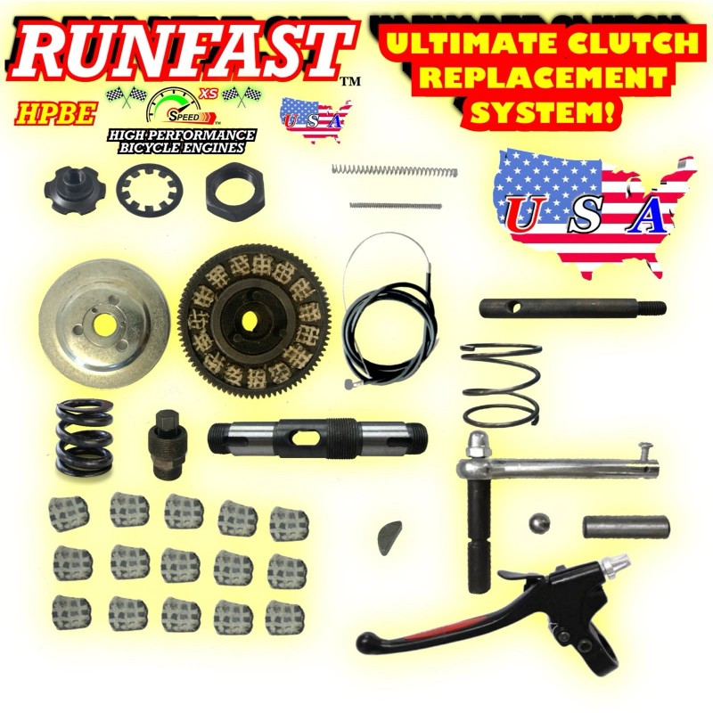 Runfast 2 Stroke 48cc 66cc 80cc 100cc Motorized Bike Clutch