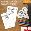 NYCTUG Classic Grad Party Invitations With Envelopes(20 Pack), Modern Fill-In